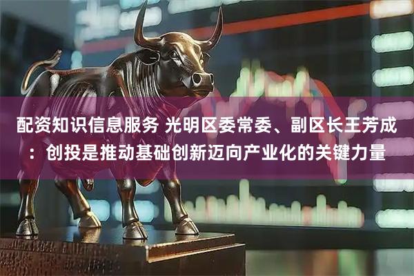 配资知识信息服务 光明区委常委、副区长王芳成：创投是推动基础创新迈向产业化的关键力量