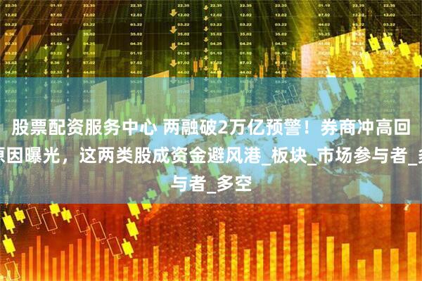 股票配资服务中心 两融破2万亿预警！券商冲高回落原因曝光，这两类股成资金避风港_板块_市场参与者_多空